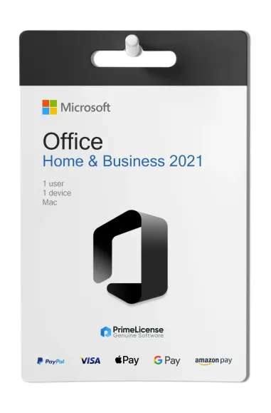 Microsoft Office 2021 Home and Business for MAC 