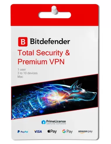 BitDefender Total Security + Premium VPN BitDefender - 1