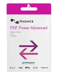 Nuance  Nuance Power Advanced PDF 2.1 