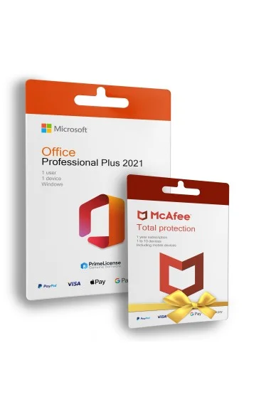 Microsoft Office Professional Plus 2021 + Antivirus gratuit