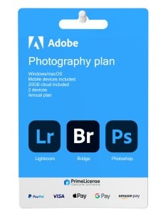 Plan de photographie Adobe Adobe