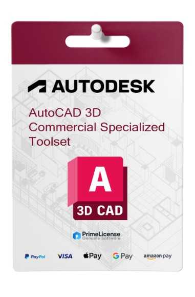 AutoCAD 3D Commercial - All Tools