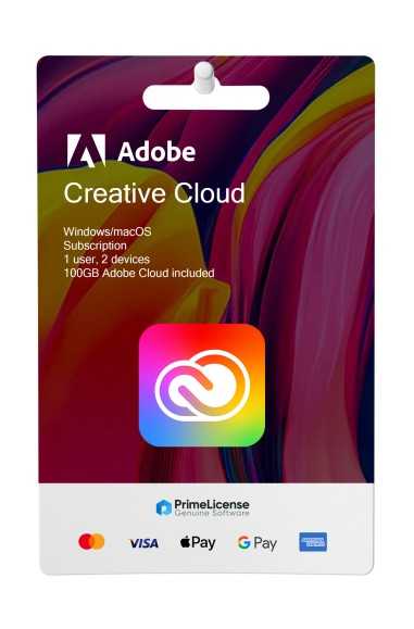 Adobe Adobe Creative Cloud Piano personale