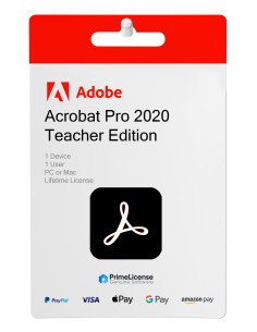 Adobe Acrobat Pro 2020 Enseignant et étudiant