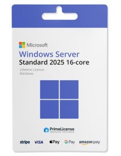 Licence Windows Server 2025 Standard (16 cœurs)