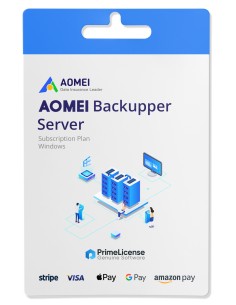 Licence d'AOMEI Backupper Server