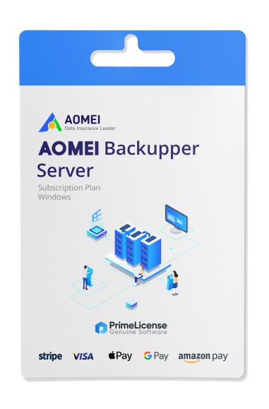 Licenza di AOMEI Backupper Server