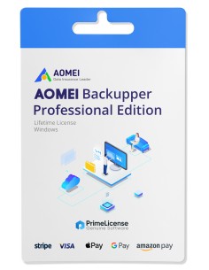 Licence of AOMEI Backupper Professional