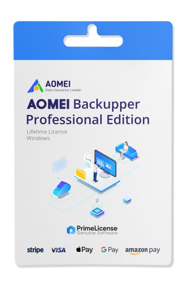 Licenza di AOMEI Backupper Professional