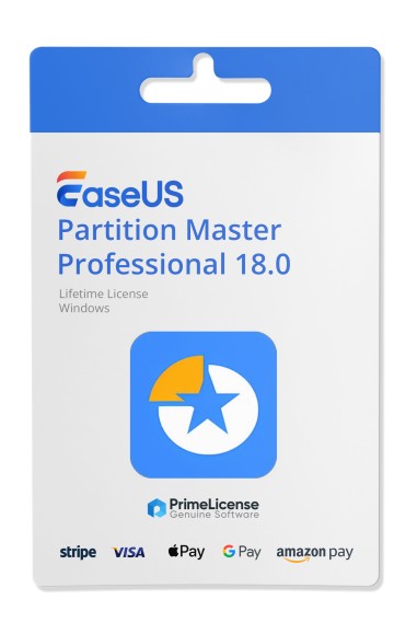 EaseUS Partition Master 18.0 Professional licence