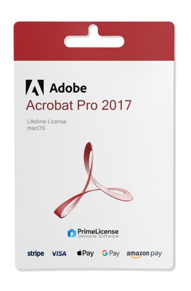 Lizenz für Adobe Acrobat Pro 2017 für Mac