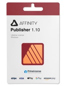 Affinity 1.10 Licence de l'éditeur