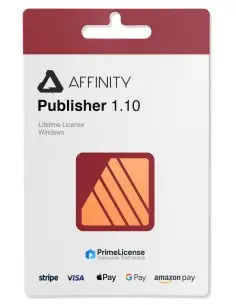 Licenza di Affinity 1.10 Publisher